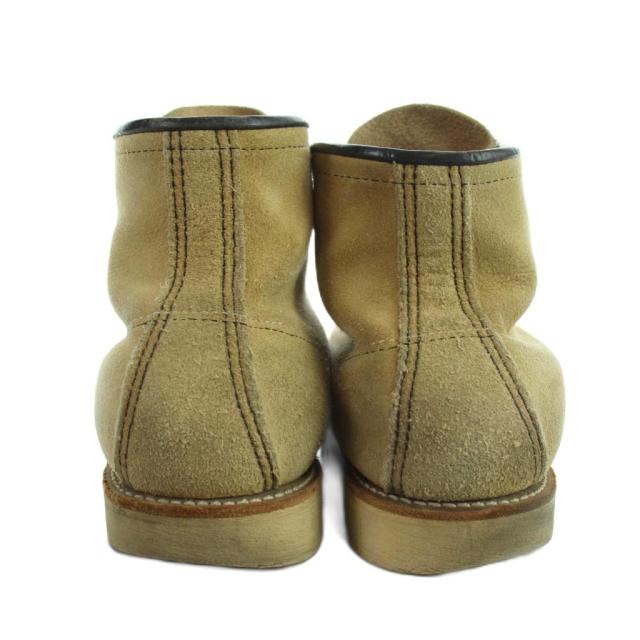【中古】レッドウィング REDWING 8173 アイリッシュセッター・モックトゥブーツ ショート ロゴ スエード_2