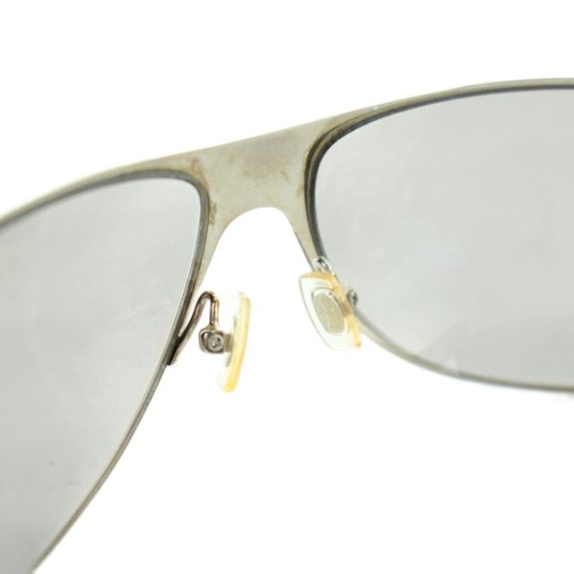 【中古】クロムハーツ CHROME HEARTS SS-BKL サングラス 眼鏡 めがね レザー ロゴ シルバー色 ■GY18 /MQ メンズ_5