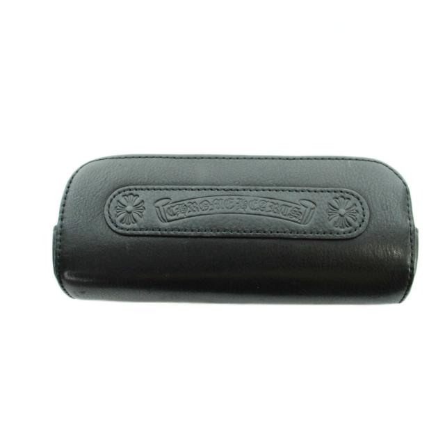 【中古】クロムハーツ CHROME HEARTS SS-BKL サングラス 眼鏡 めがね レザー ロゴ シルバー色 ■GY18 /MQ メンズ_6