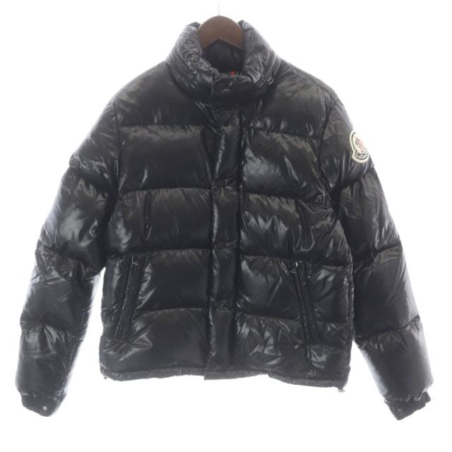 【中古】モンクレール MONCLER エベレスト ダウンジャケット 2 黒 ブラック 413106065950 /MW