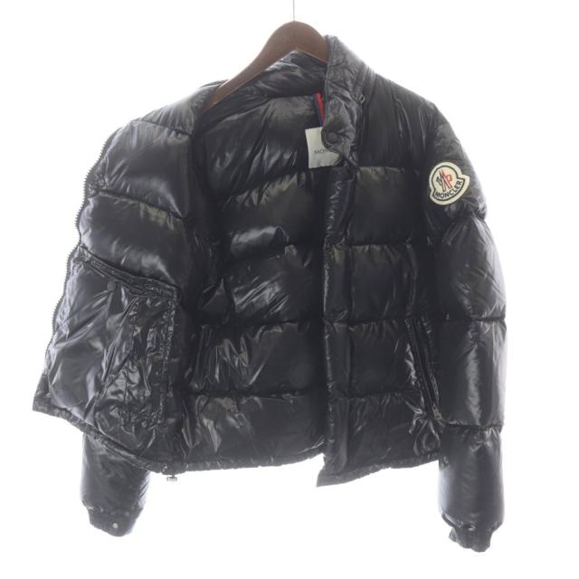 【中古】モンクレール MONCLER エベレスト ダウンジャケット 2 黒 ブラック 413106065950 /MW_3