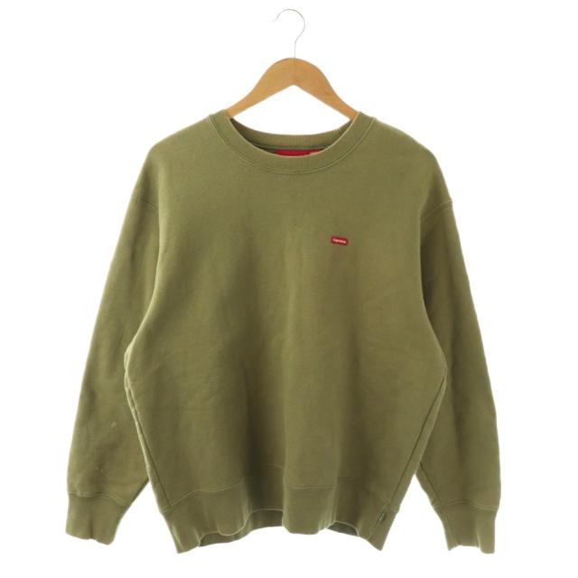 【中古】シュプリーム SUPREME 流汗 調教師 ロゴタイプ S カーキ赤銅色 /ES ■GY18 メンズ