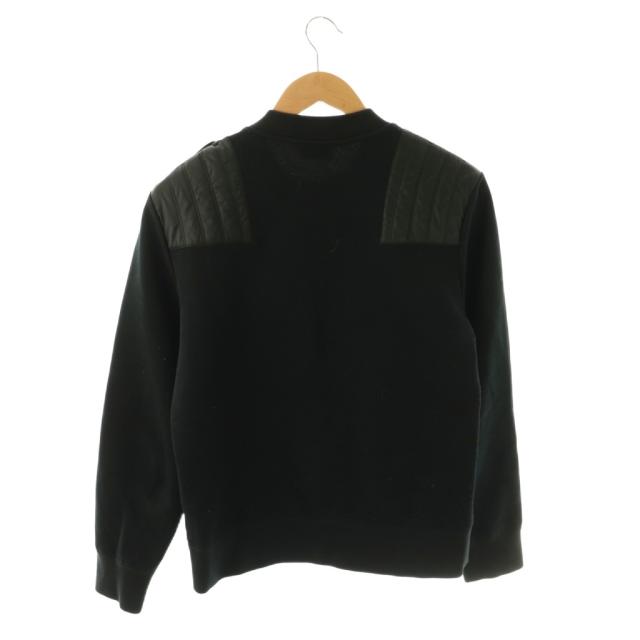 【中古】モンクレール MONCLER MAGLIA GIROCOLLO スウェット トレーナー ドッキング S ブラック C-SCOM-18-482_1
