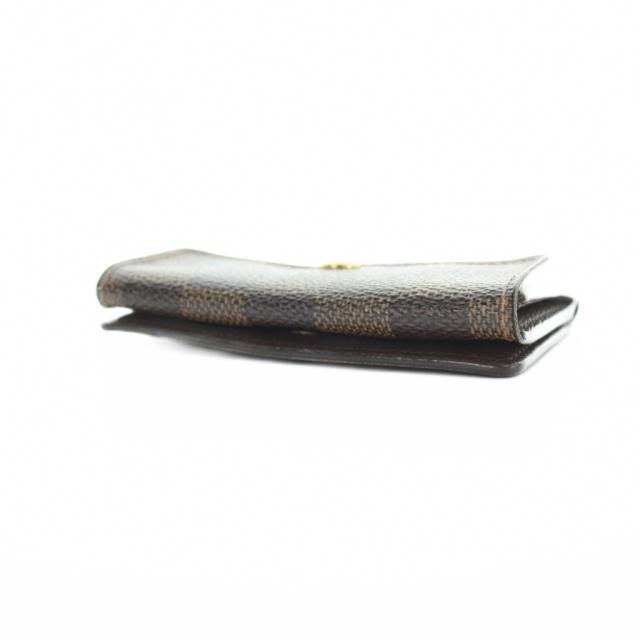 【中古】ルイヴィトン LOUIS VUITTON N62925 ダミエ ラドロー 小銭入れ コインケース ロゴ PVC レザー 茶 ブラウン_2