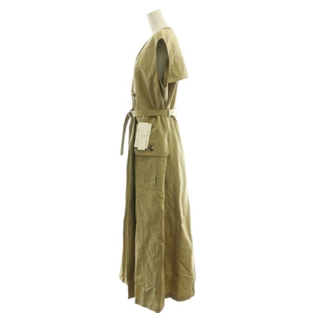 【中古】アキラナカ AKIRA NAKA AR2530-BE Natalie trench dress ベストジレ ロング 2 ベージュ レディース_2