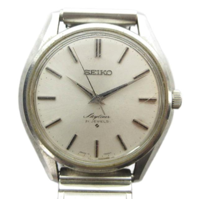 【中古】セイコー SEIKO Skyliner 61 スカイライナー 6100-8000 腕時計 ヴィンテージ アンティーク 自動巻き 21石