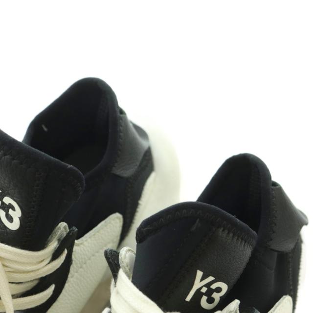 【中古】ワイスリー Y-3 スニーカー シューズ レザー バイカラー US8.5 26.5cm 白 黒 FZ4326 /MI ■GY17 メンズ_3