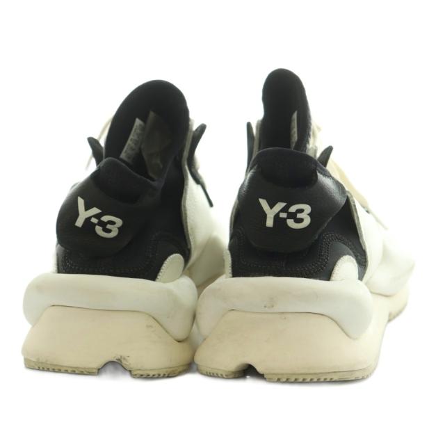 【中古】ワイスリー Y-3 スニーカー シューズ レザー バイカラー US8.5 26.5cm 白 黒 FZ4326 /MI ■GY17 メンズ_4