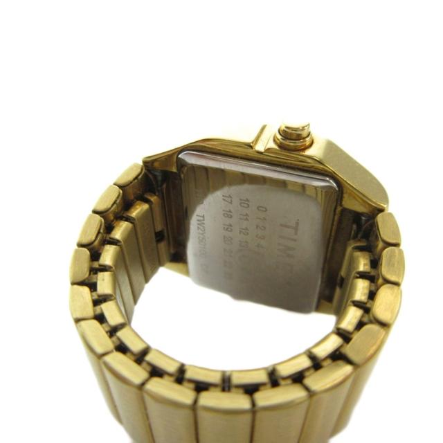 【中古】メゾンマルジェラ MM6 タイメックス TIMEX TW2Y50100 リングウォッチ 指輪型 時計 クォーツ デジタル 12号_2