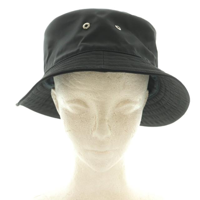 【中古】ジバンシィ GIVENCHY 帽子 バケットハット 黒 BPZ05BP0DM /MI ■GY17 メンズ_1