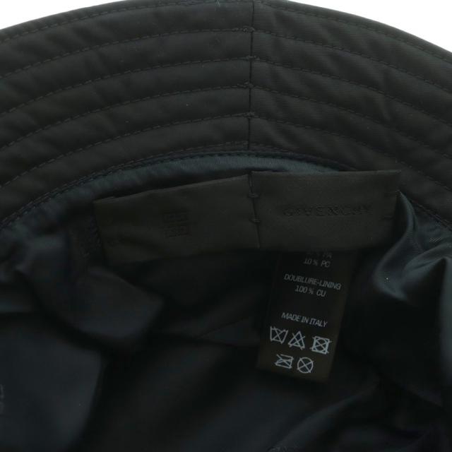 【中古】ジバンシィ GIVENCHY 帽子 バケットハット 黒 BPZ05BP0DM /MI ■GY17 メンズ_6
