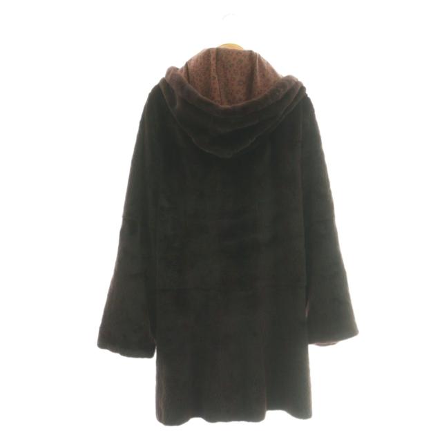 中古】ケービーファー KB fur ファーコート ウィーゼル リバーシブル