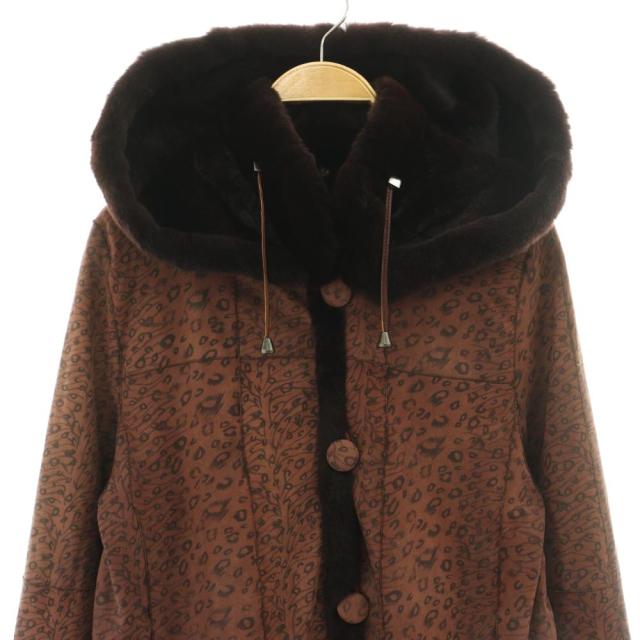 中古】ケービーファー KB fur ファーコート ウィーゼル リバーシブル