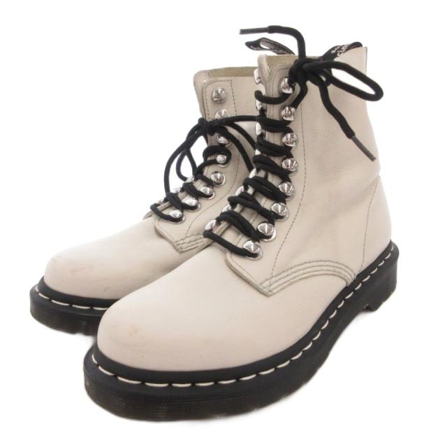【中古】ドクターマーチン DR.MARTENS パスカル 1460 ブーツ ショート レースアップ UK4 /FF ■GY18