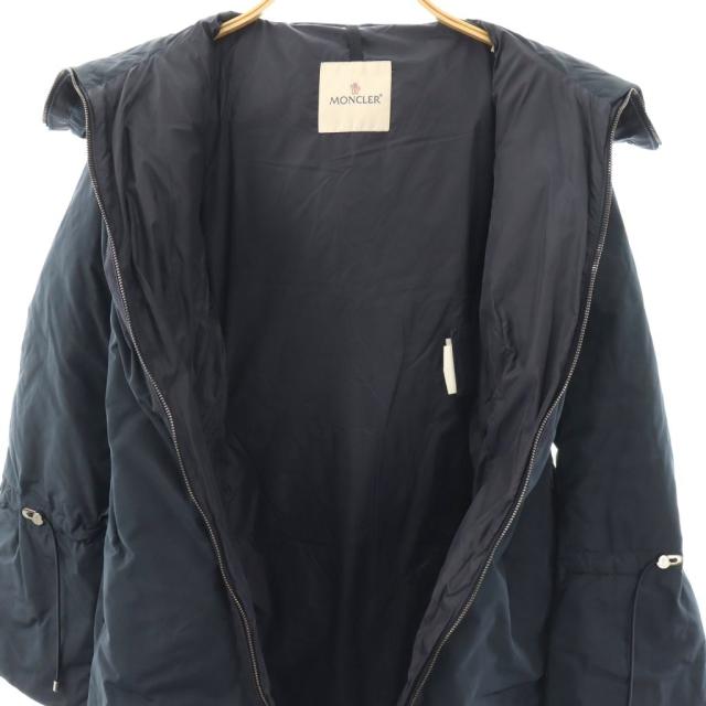 【中古】モンクレール MONCLER ALNUS アルナス ダウンコート ジップアップ 0 ネイビー 紺 C20934998200 57455_3