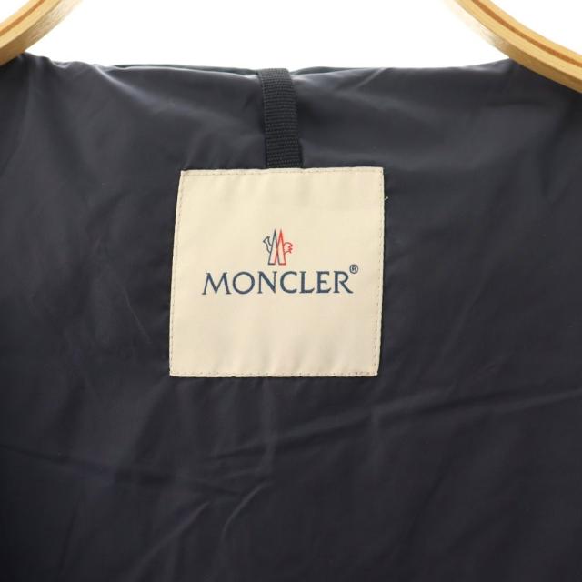 【中古】モンクレール MONCLER ALNUS アルナス ダウンコート ジップアップ 0 ネイビー 紺 C20934998200 57455_4