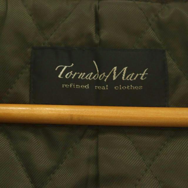 【中古】トルネードマート TORNADO MART 中綿コート アウター フーディー フェイクファー M ダークグリーン /CX_5