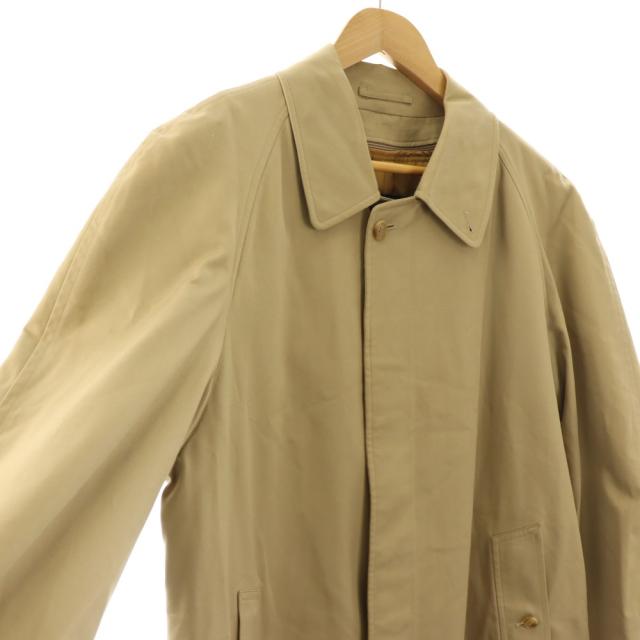 【中古】バーバリーズ Burberrys トレンチコート ノバチェック ロング ベージュ /DF ■GY18 メンズ_2