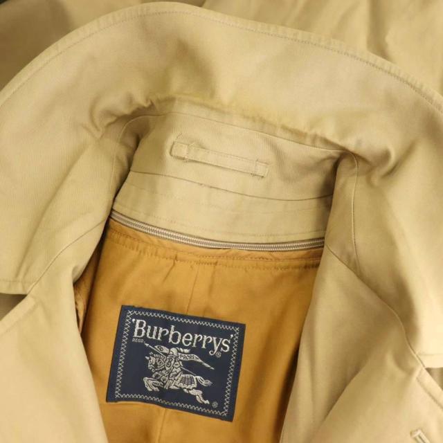 【中古】バーバリーズ Burberrys トレンチコート ノバチェック ロング ベージュ /DF ■GY18 メンズ_6