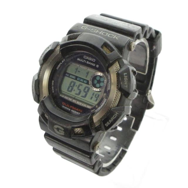 【中古】カシオジーショック CASIO G-SHOCK GW-9100 GULFMAN ガルフマン タフソーラー 腕時計 ウォッチ デジタル 黒_1