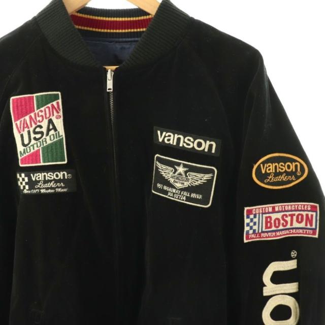 中古】バンソン ジャケット ブルゾン スカジャン リバーシブル 別珍