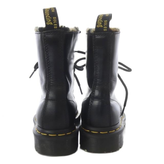 【中古】ドクターマーチン DR.MARTENS 1460 セレナ レオ 8ホールブーツ ショート ワーク レザー UK3 ブラック_2