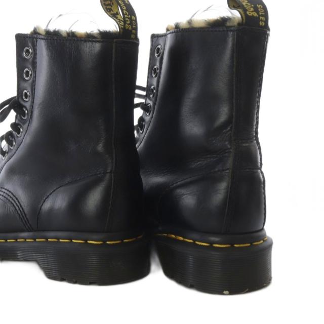 【中古】ドクターマーチン DR.MARTENS 1460 セレナ レオ 8ホールブーツ ショート ワーク レザー UK3 ブラック_7