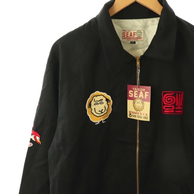 【中古】未使用品 トイズマッコイ TAILOR SEAF 世田谷ベース スーベニアジャケット ブルゾン ステンカラー_3