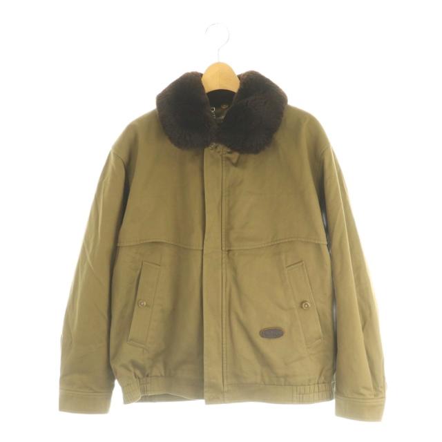 【中古】バーバリーズ Burberrys ジャケット ワーク 裏ボア M カーキ /DO ■GY40 メンズ