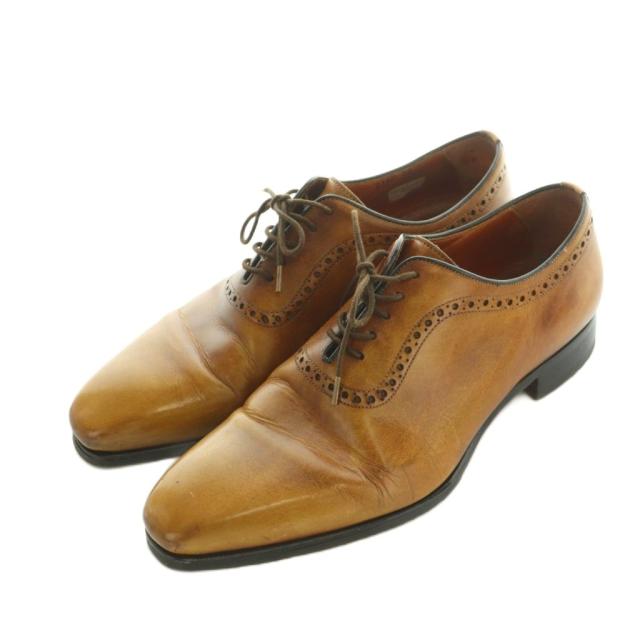 【中古】ロブス LOBB'S ビジネスシューズ 42 26.0-27.0cm 茶 /MI ■GY18 メンズ