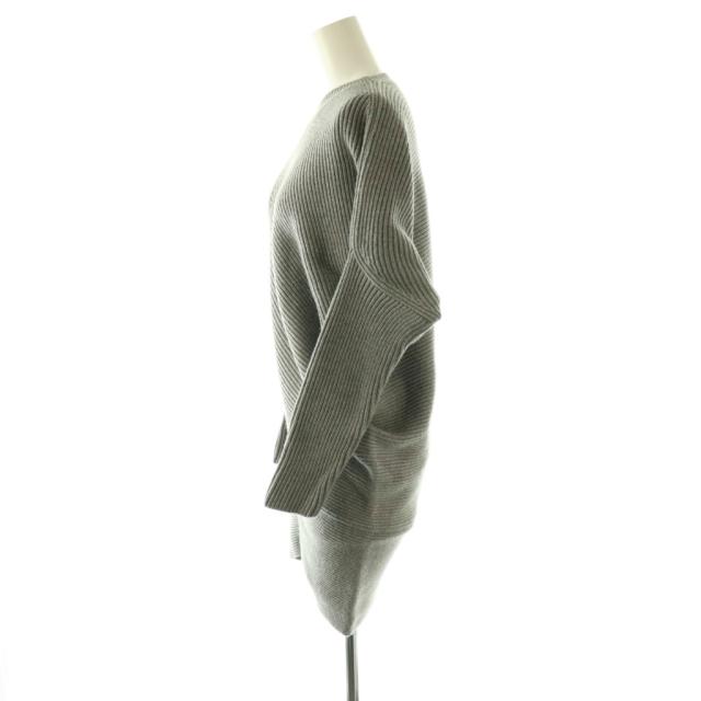 【中古】ステラマッカートニー STELLA McCARTNEY チュニック ニット 長袖 変形 36 グレー /ES ■GY18 レディース_2