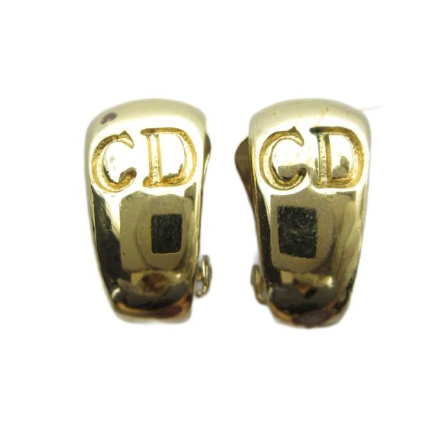 【中古】クリスチャンディオール Christian Dior イヤリング アクセサリー 両耳用 クリップ式 ゴールド色 ■GY18