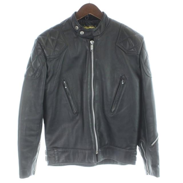 【中古】ルイスレザー スーパーファントム ライダースジャケット レザージャケット レーシング 革ジャン 牛革 40 黒