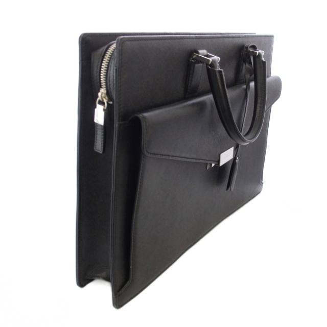 【中古】バーバリー BURBERRY ブリーフケース ビジネスバッグ トートバッグ レザー 黒 ブラック /TK ■GY18 メンズ_2