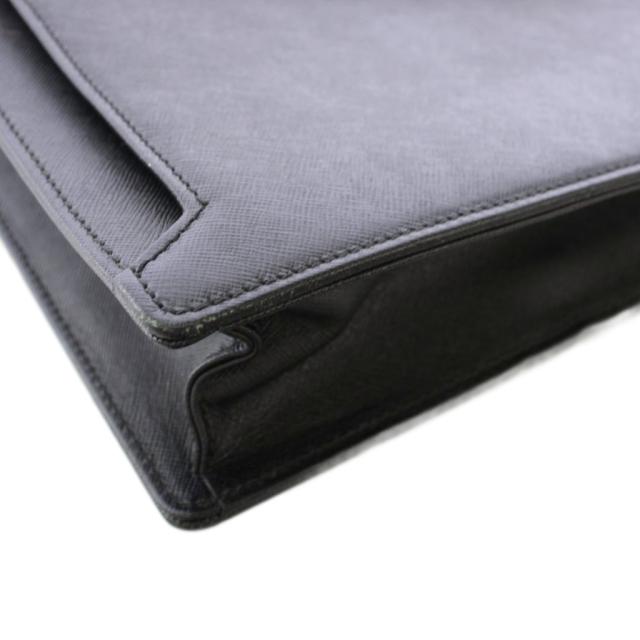 【中古】バーバリー BURBERRY ブリーフケース ビジネスバッグ トートバッグ レザー 黒 ブラック /TK ■GY18 メンズ_4