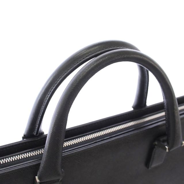 【中古】バーバリー BURBERRY ブリーフケース ビジネスバッグ トートバッグ レザー 黒 ブラック /TK ■GY18 メンズ_5