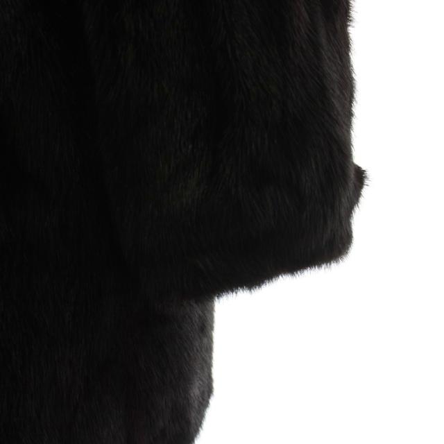 【中古】ルパンファー LUPIAN FUR ファーコート 毛皮コート 13 ダークブラウン ミンク ハーフ丈 /GG ■GY13_6