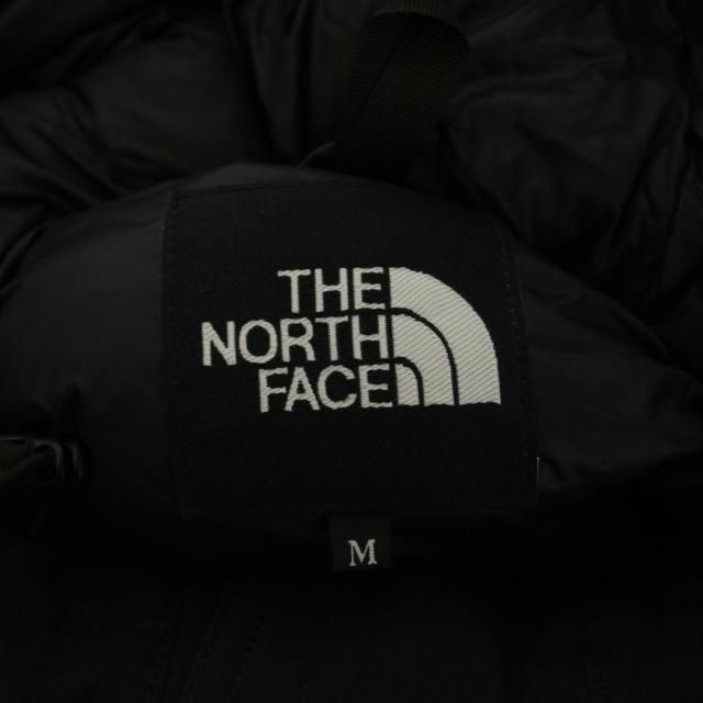 【中古】ザノースフェイス THE NORTH FACE エレバス ダウンジャケット 上着 M 黒 長袖 ロゴ刺繍 フード付き ND91643_7