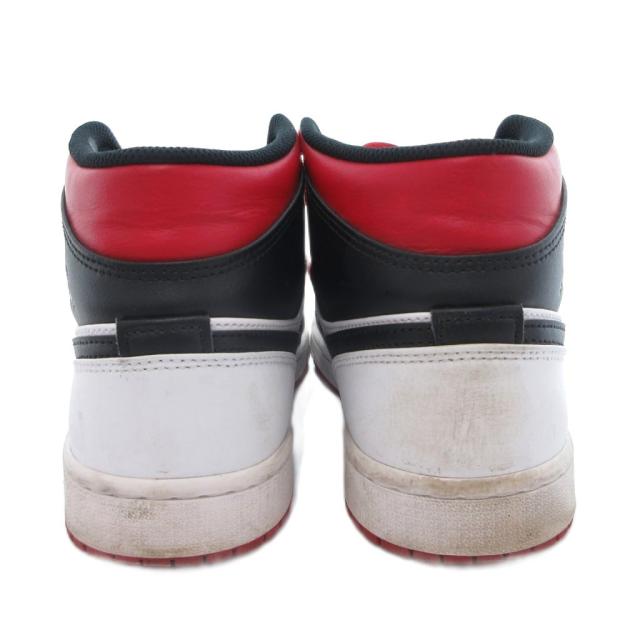 【中古】ナイキ NIKE Air Jordan 1 Mid エアジョーダン1 ミッド スニーカー シューズ ハイカット 27 白 DQ8426-106_4