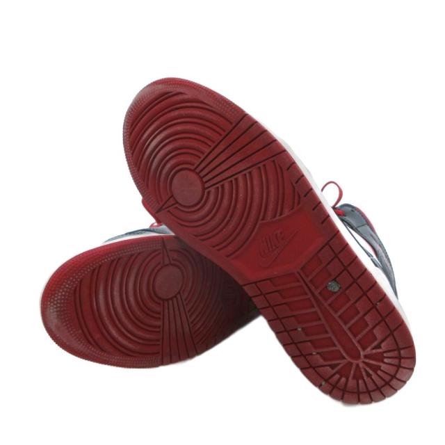【中古】ナイキ NIKE Air Jordan 1 Mid エアジョーダン1 ミッド スニーカー シューズ ハイカット 27 白 DQ8426-106_5