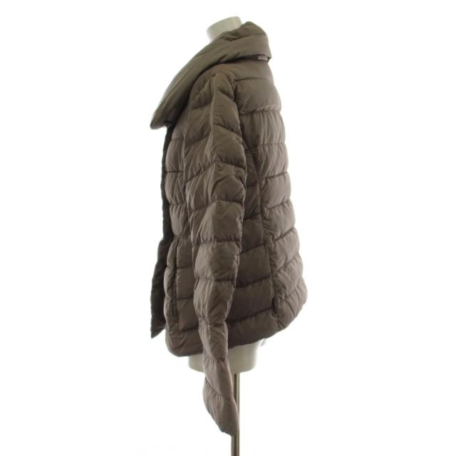 【中古】モンクレール MONCLER KELLY ケリー ダウンジャケット 1 グレージュ 長袖 120934539600 /GG ■GY18_1