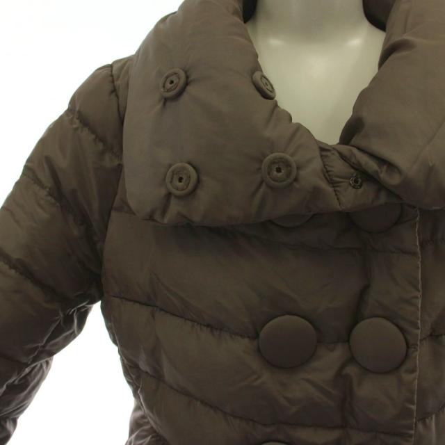 【中古】モンクレール MONCLER KELLY ケリー ダウンジャケット 1 グレージュ 長袖 120934539600 /GG ■GY18_6