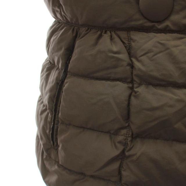 【中古】モンクレール MONCLER KELLY ケリー ダウンジャケット 1 グレージュ 長袖 120934539600 /GG ■GY18_7