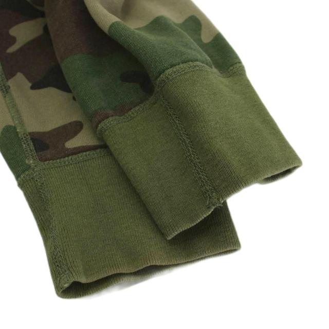 【中古】SUPREME 15AW BOX LOGO Crewneck CAMO ボックスロゴ クルーネック スウェット トレーナー カーキ カモフラ_2