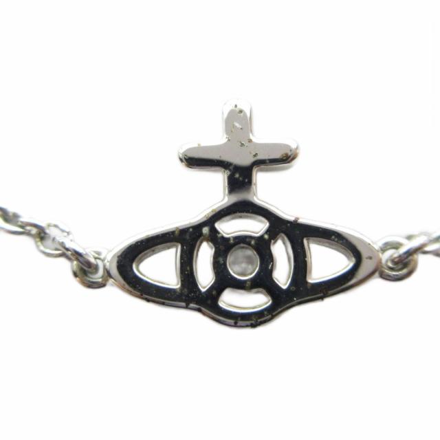 【中古】ヴィヴィアンウエストウッド Vivienne Westwood ブレスレット アクセサリー ロゴ バングル シルバー色_1
