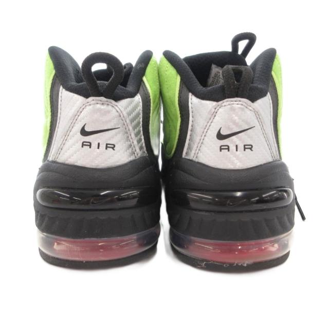 【中古】ナイキ ステューシー コラボ AIR PENNY 2 スニーカー US10.5 28.5cm ヴィヴィッドグリーン 黒_4