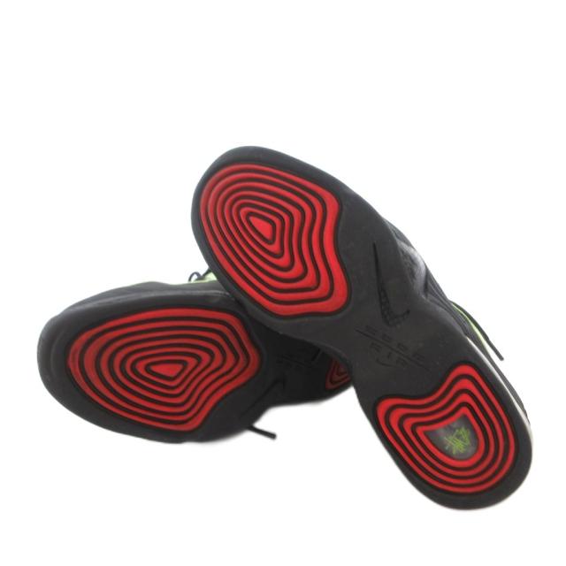 【中古】ナイキ ステューシー コラボ AIR PENNY 2 スニーカー US10.5 28.5cm ヴィヴィッドグリーン 黒_5