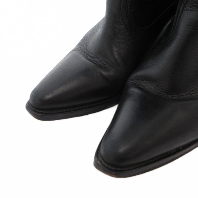 【中古】マルタンマルジェラ 22 Martin Margiela 22 ロングブーツ レザー 36 黒 ブラック /FF ■GY11 レディース_2