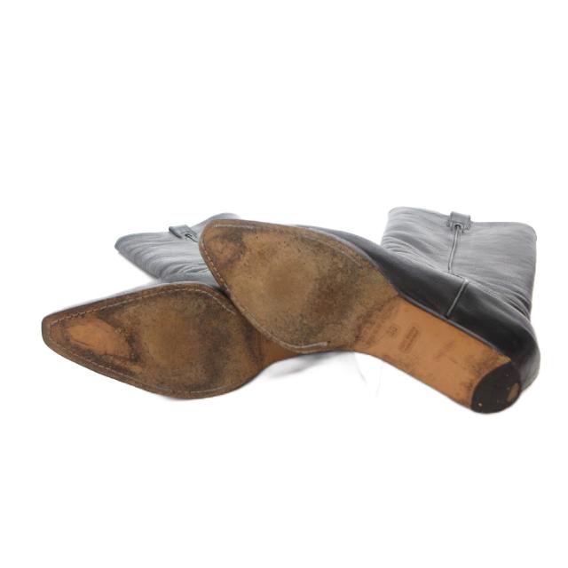 【中古】マルタンマルジェラ 22 Martin Margiela 22 ロングブーツ レザー 36 黒 ブラック /FF ■GY11 レディース_5