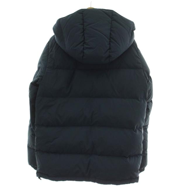 【中古】ザノースフェイス CAMP SIERRA SHORT キャンプシェラショート ダウンジャケット M 紺 長袖 フード付き_1